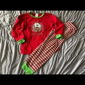 Girl’s “Official Cookie Decorator Brynlee” pjs